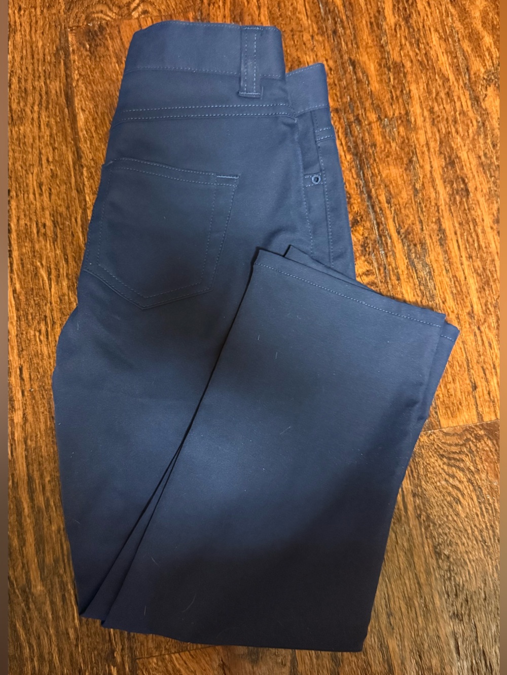 Boys Peter Millar Navy Trousers with silver Button Detail